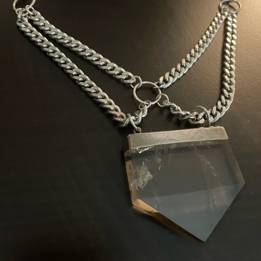 BCP smokey quarts necklace